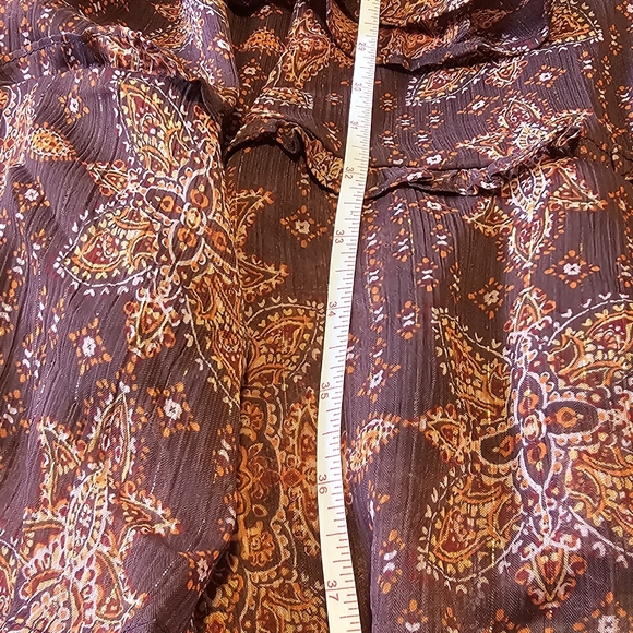 Torrid Size 2 Mini Lurex Chiffon Tiered Dress - Picture 13 of 17